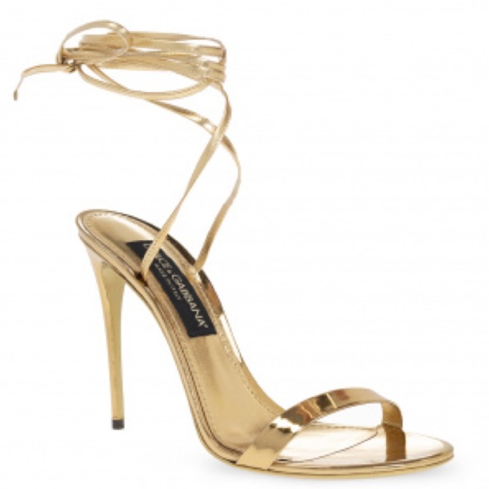 Dg keira metallic heels